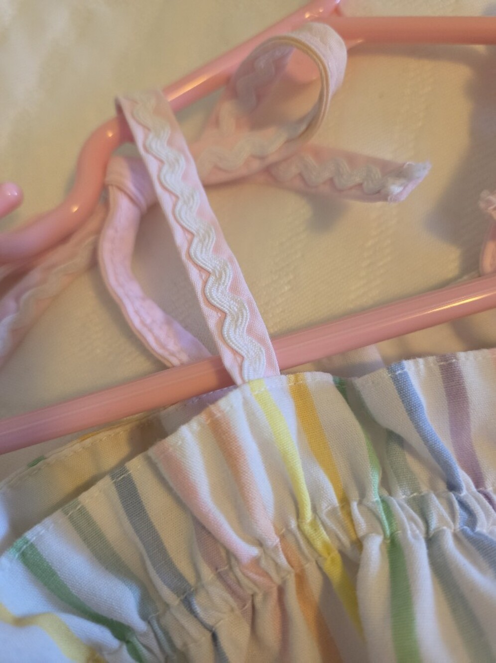 Candy Stripes Ruffle Diaper Set - Picture 2 of 4